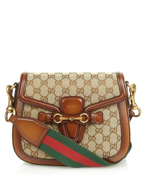 gucci canvas small shoulder bag|Gucci shoulder bag vintage.